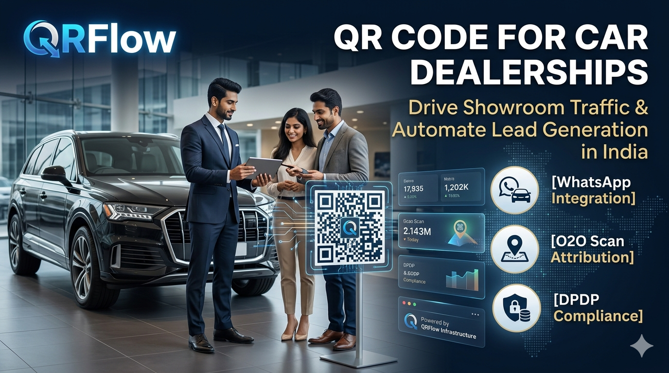 QR Code for Car Dealerships: Drive Showroom Traffic & Automate Lead Generation in India